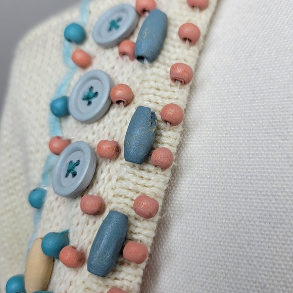 Storybook Knits Coastal Cardigan / Beach Swim Coverup Size Large - Picture 11 of 13